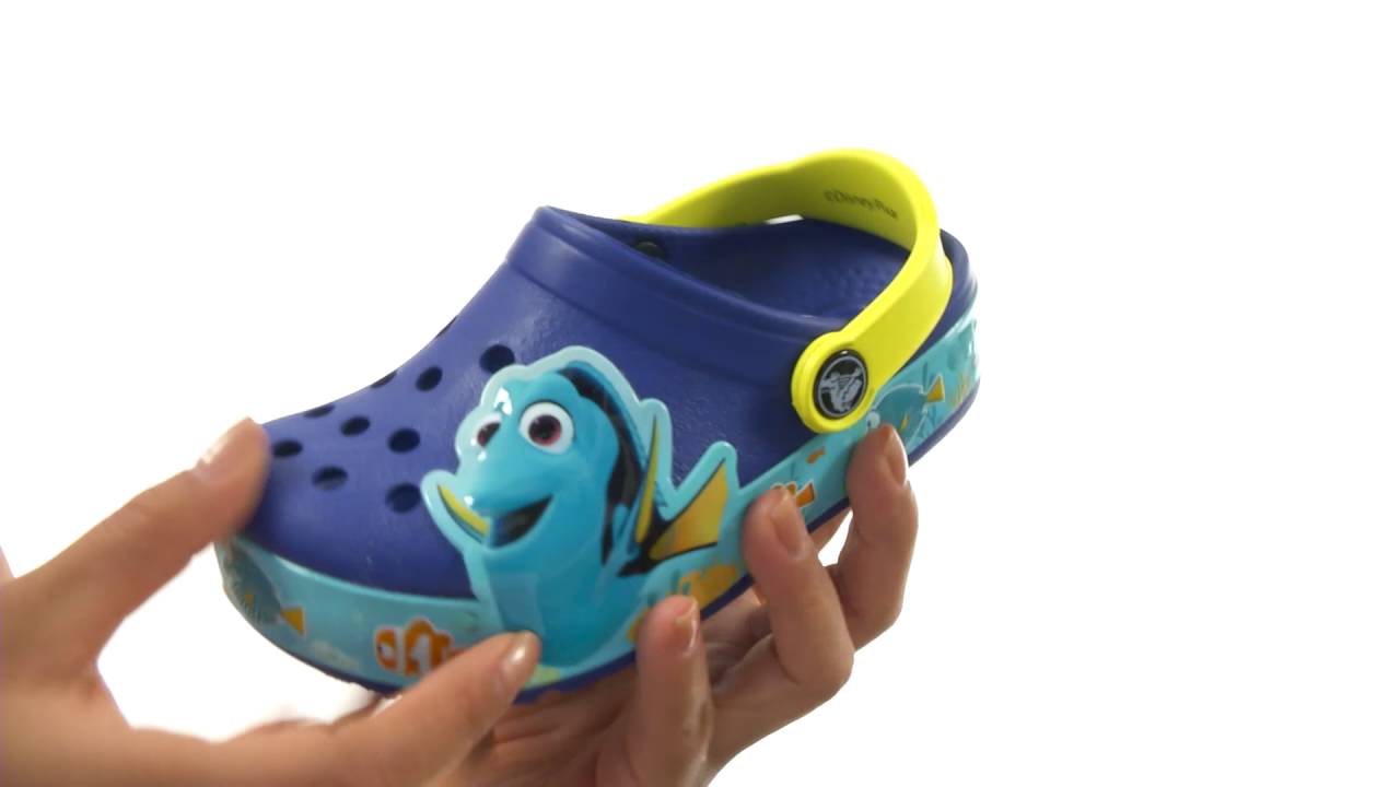Crocs Kids Fun Lab Light-Up Finding Dory Clog Crocs Kids Fun Lab Light-Up Finding Dory Clog