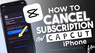 How to Cancel CapCut Subscription on iPhone Profile