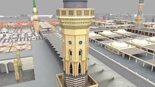Masjid Al Nabawi Prophet Mosque Medina 3d Model