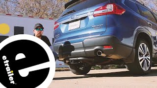 etrailer Class III Trailer Hitch Installation - 2021 Subaru Ascent