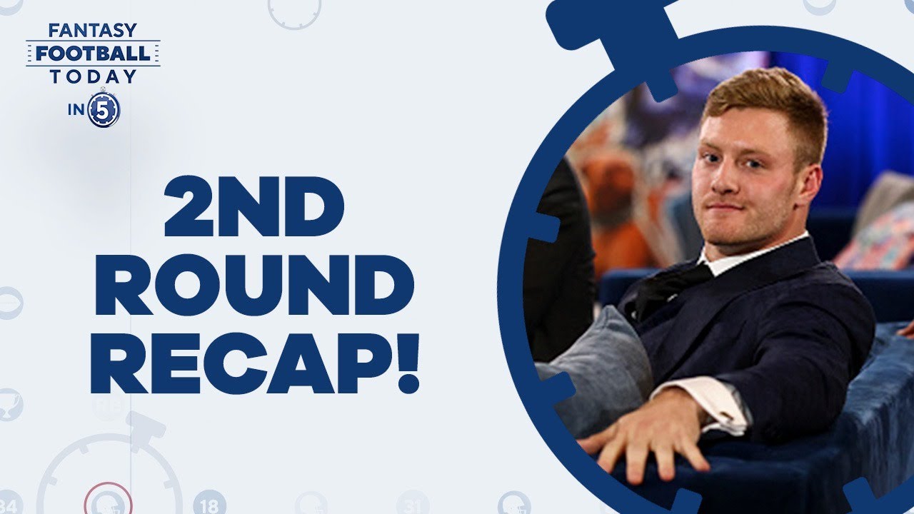 2023 NFL Draft Day 2 Review: Expert Analysis (Fantasy Football Today in 5 Podcast)