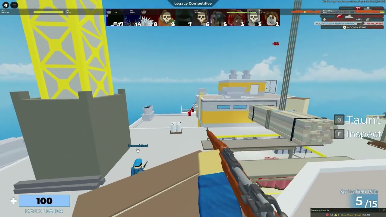 arsenal lvl 600 game