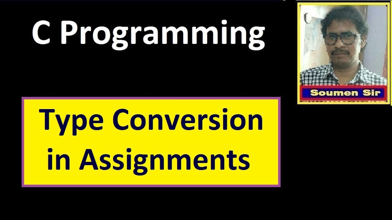 assignment type conversion c