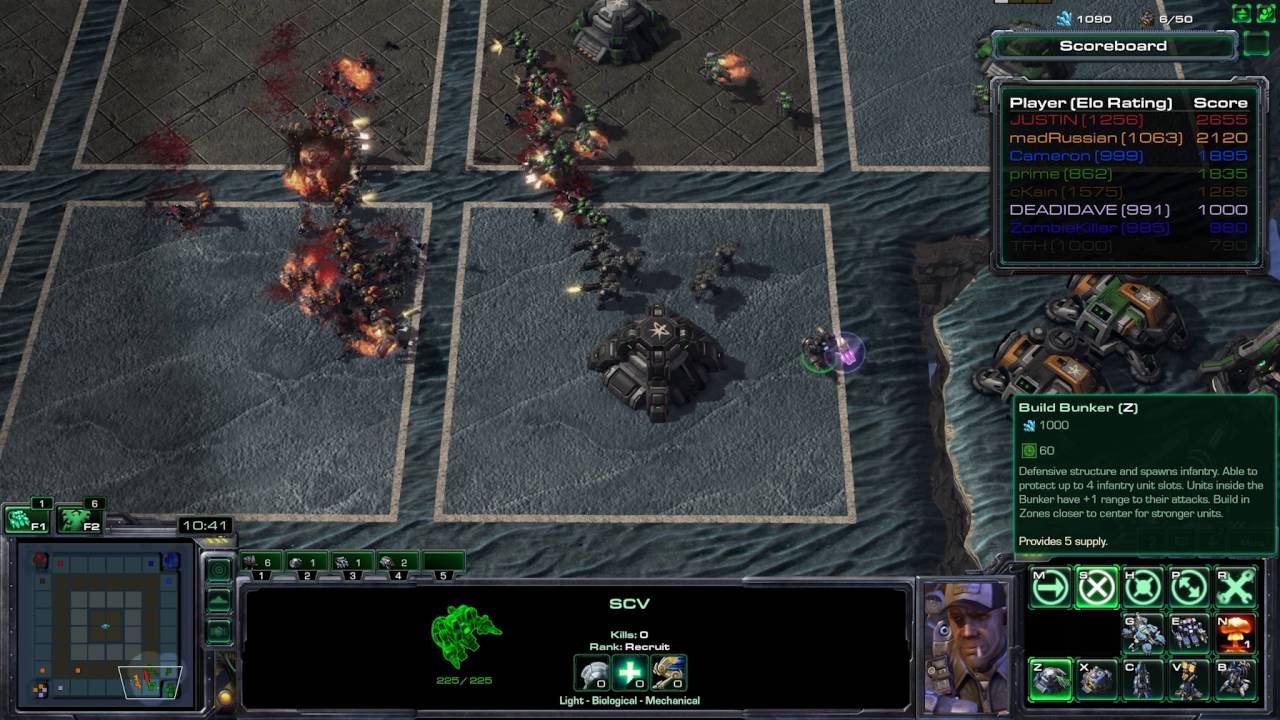 Zone Control Gameplay 1 Starcraft 2 Arcade Youtube