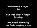 Sheikh Al-Laythi (RA) Surah Al-Furqan Ayah 59 (Ref 5.59) (Ayah by Ayah analysis)