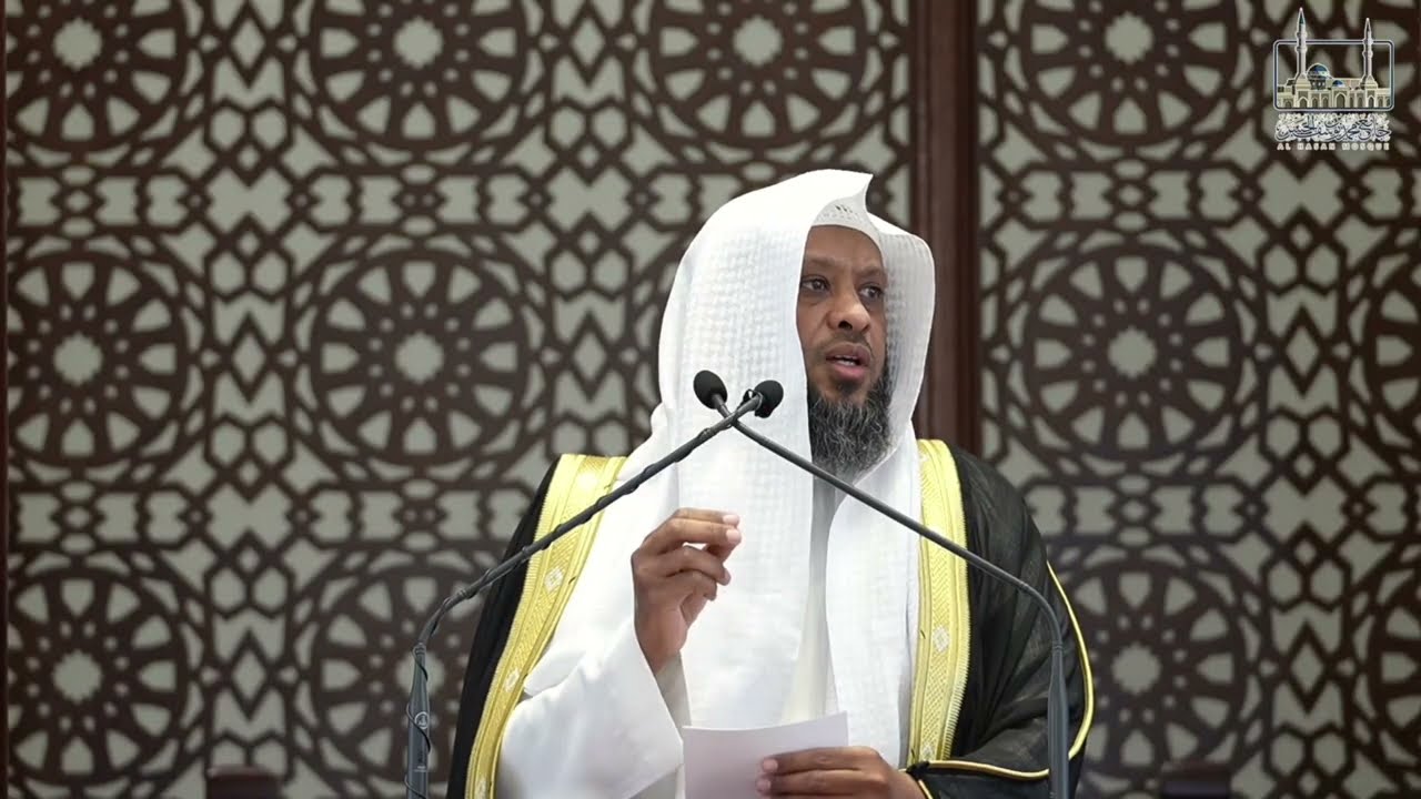 《اللهم بلغنا رمضان 》خطبة وصلاة الجمعة ▪︎ الشيخ توفيق الصايغ 