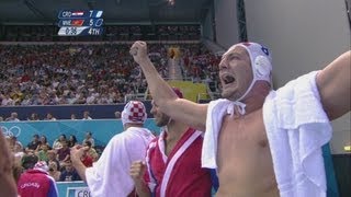 Men's Water Polo Semi-Final - CRO v MNE | London 2012 Olympics