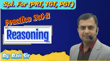 REASONING HTET PYQ CLASS - 3  BY RAVI SIR FOR HTET PRT TGT PGT & CET