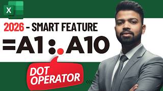 The (.) Dot Operator Trick That Saves Hours of Manual Work