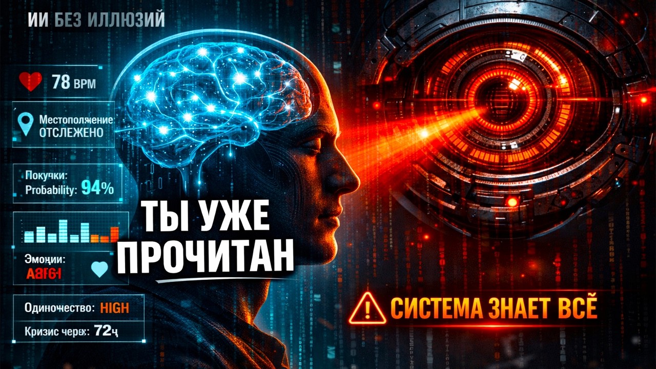 ИИ ДАЛ ОТВЕТ: Алгоритм знает когда ты одинок, что купишь и когда СЛОМАЕШЬСЯ