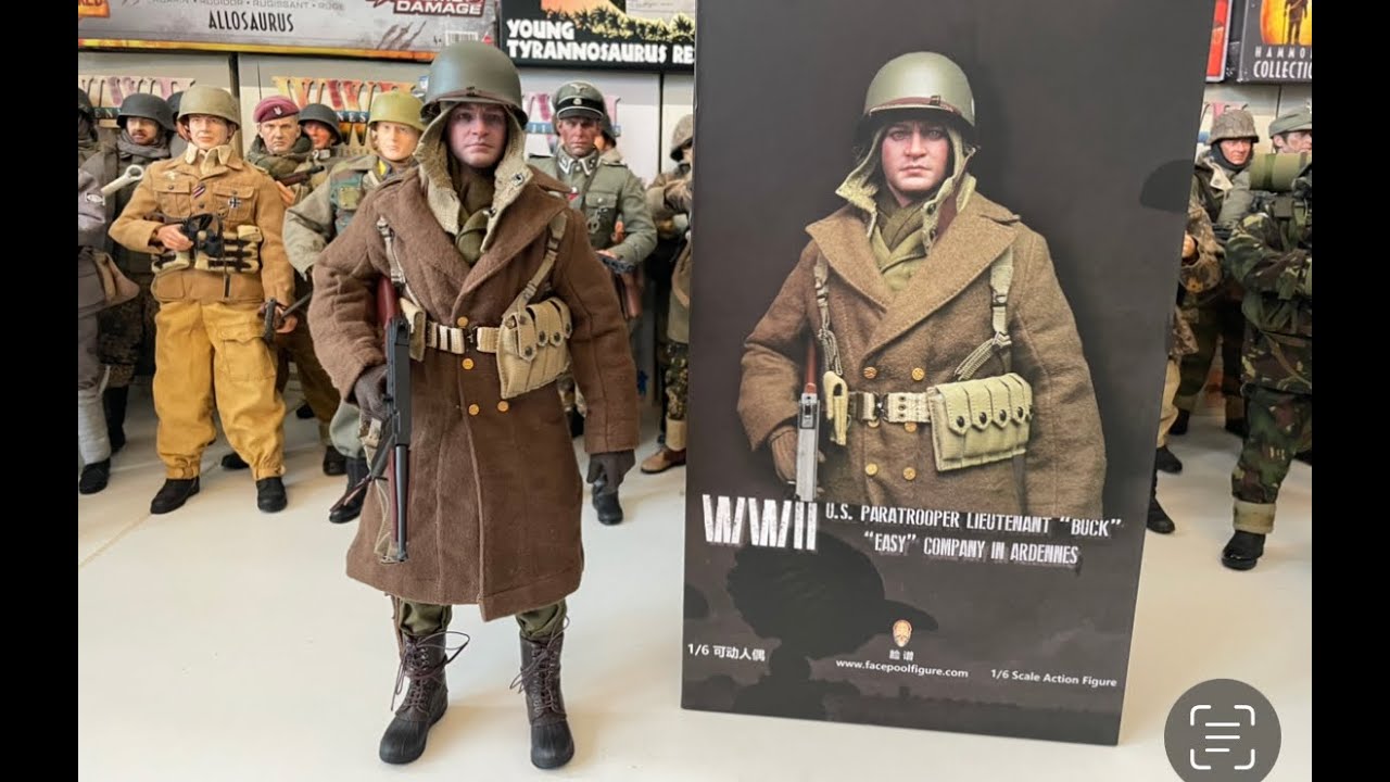 1/6 figure Facepoolfigure US Paratrooper Lieutenant “Buck” Review