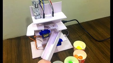 DIY Arduino Based Color Sorter Machine using TCS3200 Color Sensor