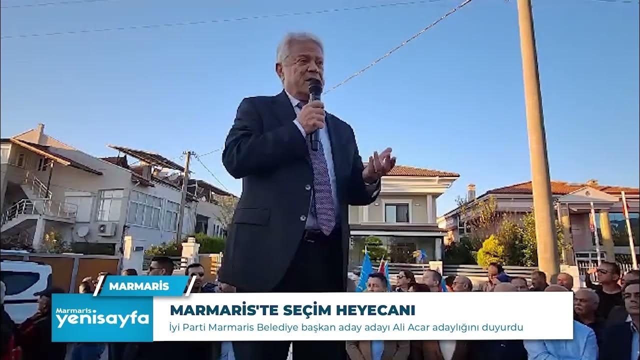 MARMARİS'TE SEÇİM HEYECANI