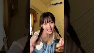 田中美久さん、TikTokで弾ける　＃田中美久　＃TikTok ＃かわいい