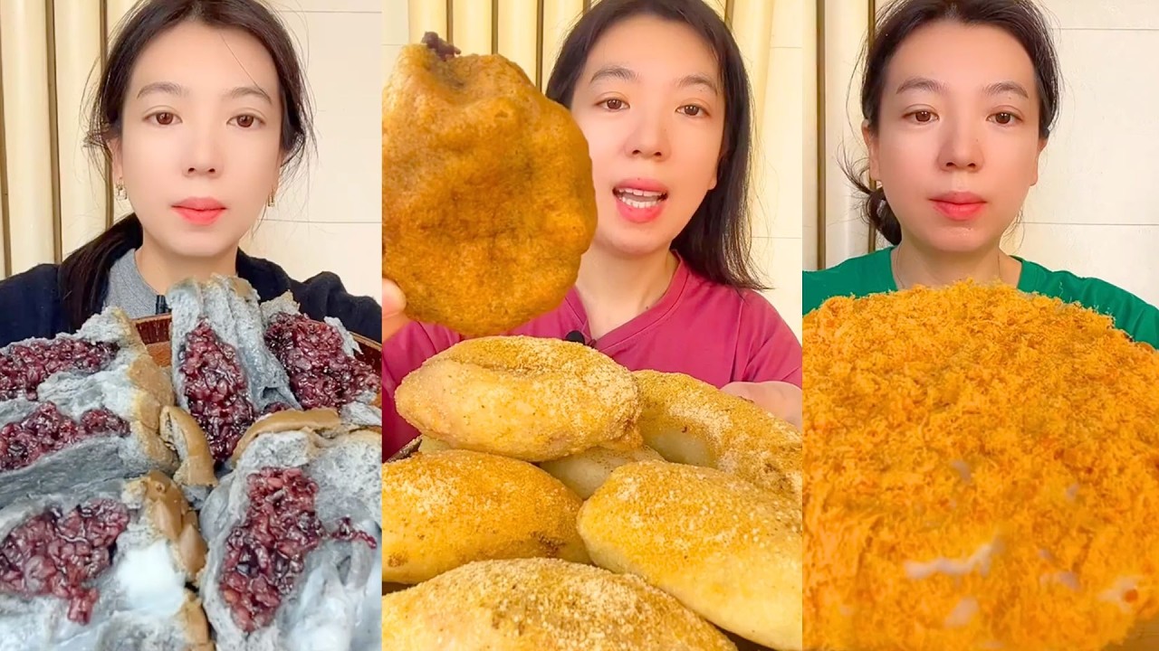 Traditional Chinese Homemade Food Eating Show | Buns Noodles & Desserts Mukbang #121