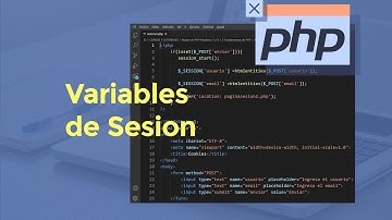 🆕Variables de Sesión en PHP