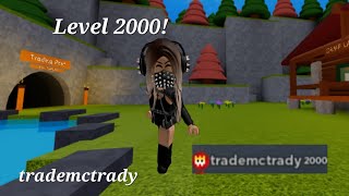 trademctrady Hits Level 2000 in Flee the Facility | Roblox | Flee the Facility