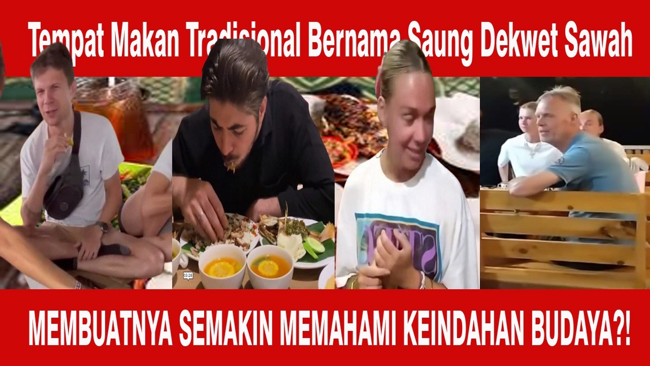 Kehujanan Disaung, Kami Nikmati Makanan Sunda Ini …