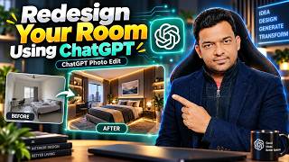 How to Redesign Your Room Using ChatGPT | AI Interior Design Tutorial