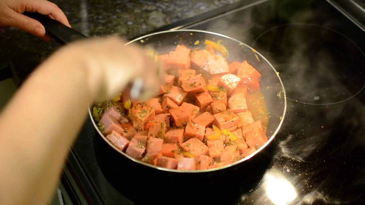 COMO HACER JAMONILLA GUISADA CON PAPA Y MAIZ BIEN TRADICIONAL YouTube