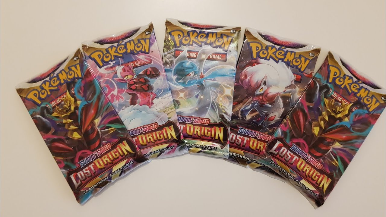 Pokemon Lost Origin booster pack Opening 👍 - YouTube