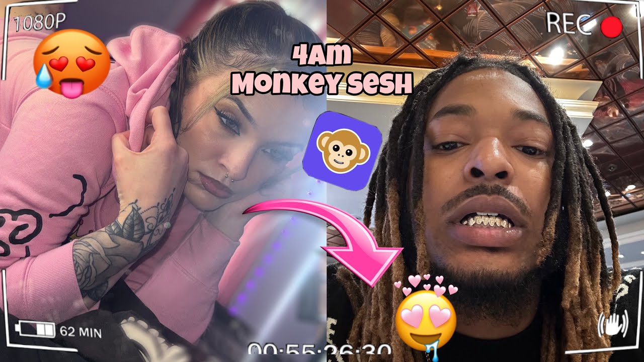 Monkey app is wild at 4am - what did I just see? Trolling on monkey app