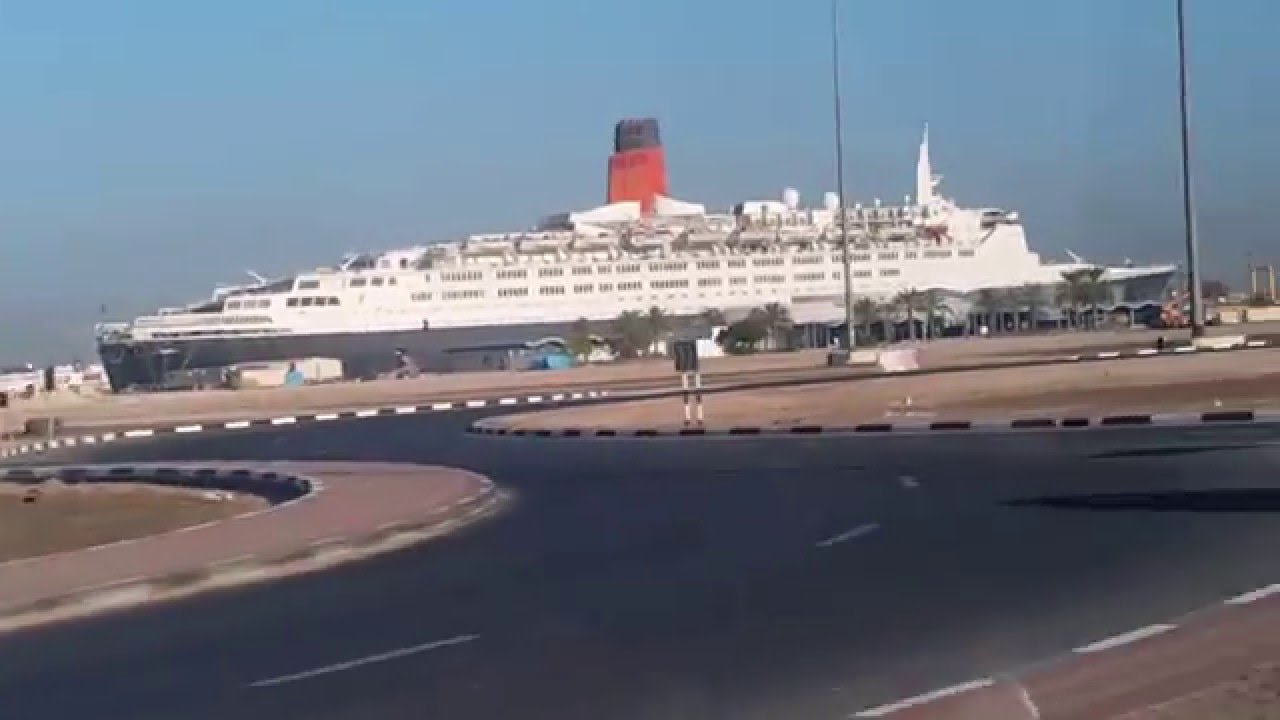 queen elizabeth ship dubai visit