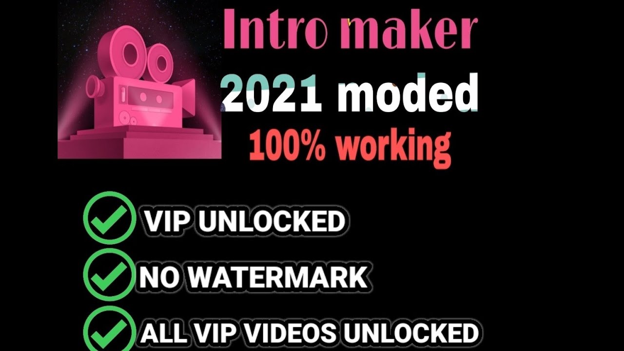 How to download intro maker 2021 mod apk / Slayer trick