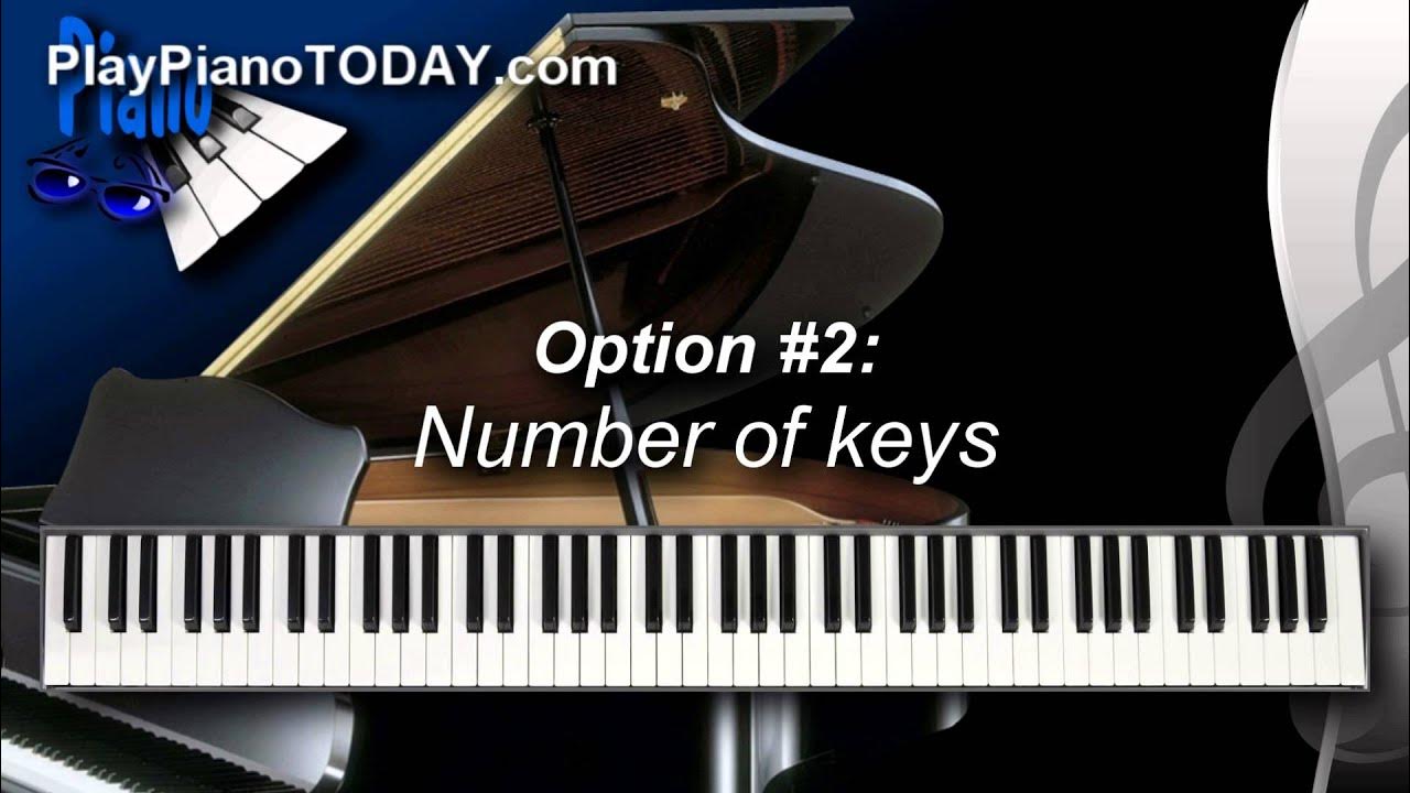Piano Lessons What kind of keyboard should I buy? YouTube