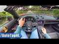 NEW! Porsche 718 Boxster T POV Test Drive by AutoTopNL