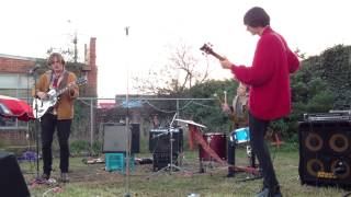 Video thumbnail of "Peter Bibby & his Bottles of Confidence @ cold bank holiday- These Are My Friends- David Lynch Cover"
