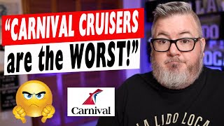 CRUISE NEWS -  KIDS CRUISE FREE and CARNIVAL CRUISERS ARE THE WORST