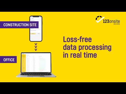 123onsite app - construction site management made simple