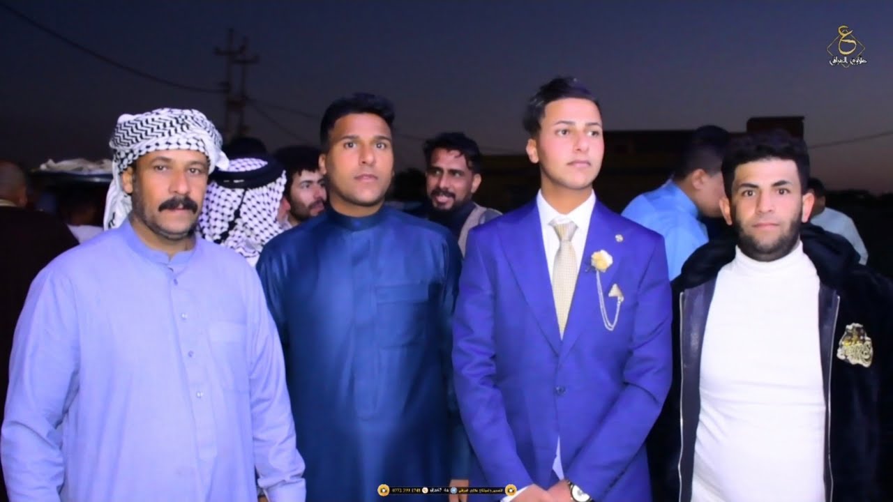 زواج العزيز (مصطفى فلاح حسن الساعدي) قضاء المدينة)الف مبروك ححبيبي 🥰🥰