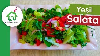 Yeşil Salata Nasıl Yapılır - En Güzel Salata Tarifleri - Salata Tarifleri Resimi