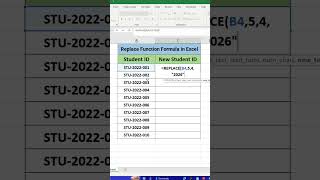 🔁 Replace Function Formula in MS Excel | Easy Step-by-Step Tutorial