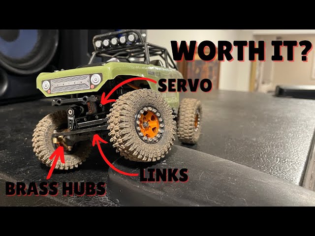 INJORA High Clearance RC Links Set Accessories Per Axial SCX24 - Foto 11
