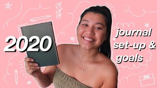 2020 journal set up & goals