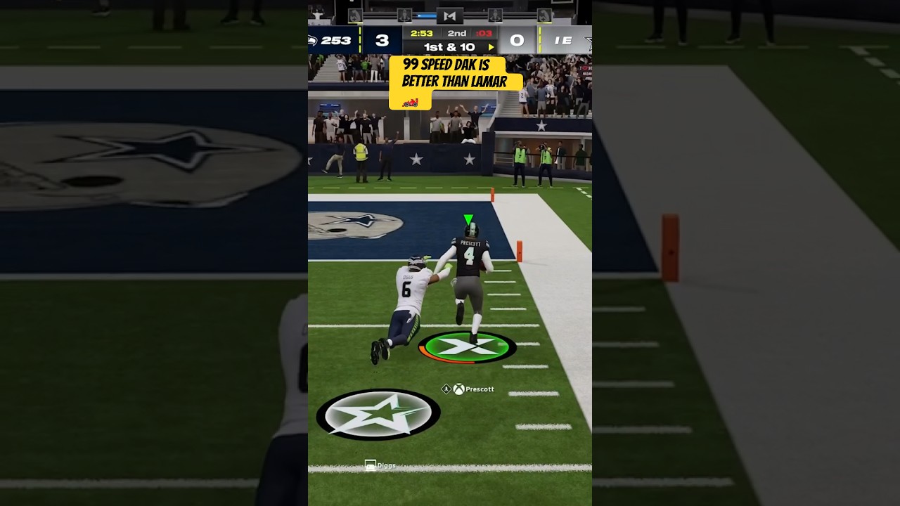 99 Speed Dak Is Better Than LAMAR JACKSON — Madden 24 MUT Squads 
