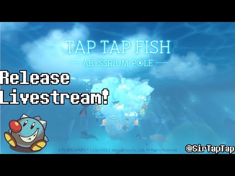 Tap Tap Fish AbyssRium Pole | First Look at the new Relaxing Idle Aquarium Game!