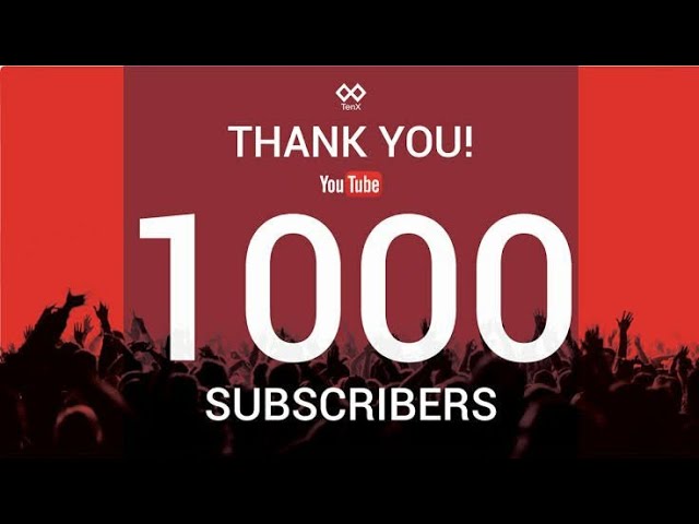 1000 Subscribers - Thanks to ALL | Salt N Pepper CurryWorld
