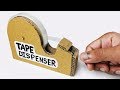 How to make Tape Cutter using Cardboard