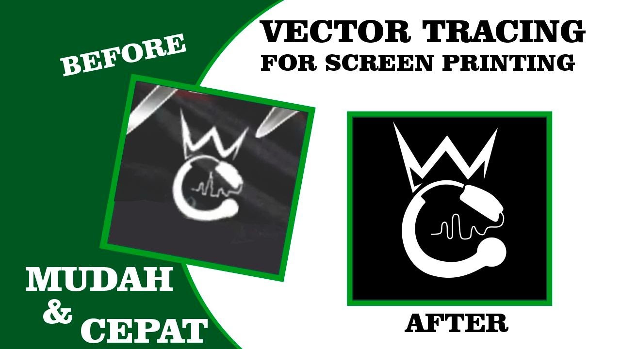 TRACING GAMBAR DI CORELDRAW, HOW TO TRACE IMAGE TO VECTOR IN CORELDRAW