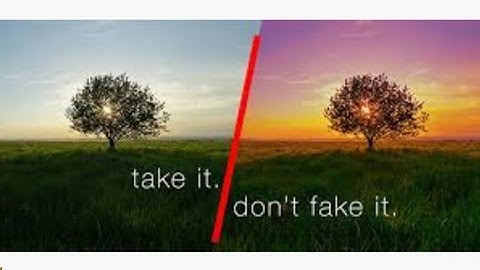 How to create HDR by using snapseed tutorial