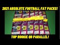 2021 ABSOLUTE FOOTBALL FAT PACK OPENING X12! LOTS OF TOP ROOKIE QBs Value Jumbo Rack Pack Retail Rip