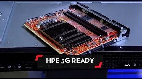 Intel and HPE 5G-Ready Telco Edge Demo