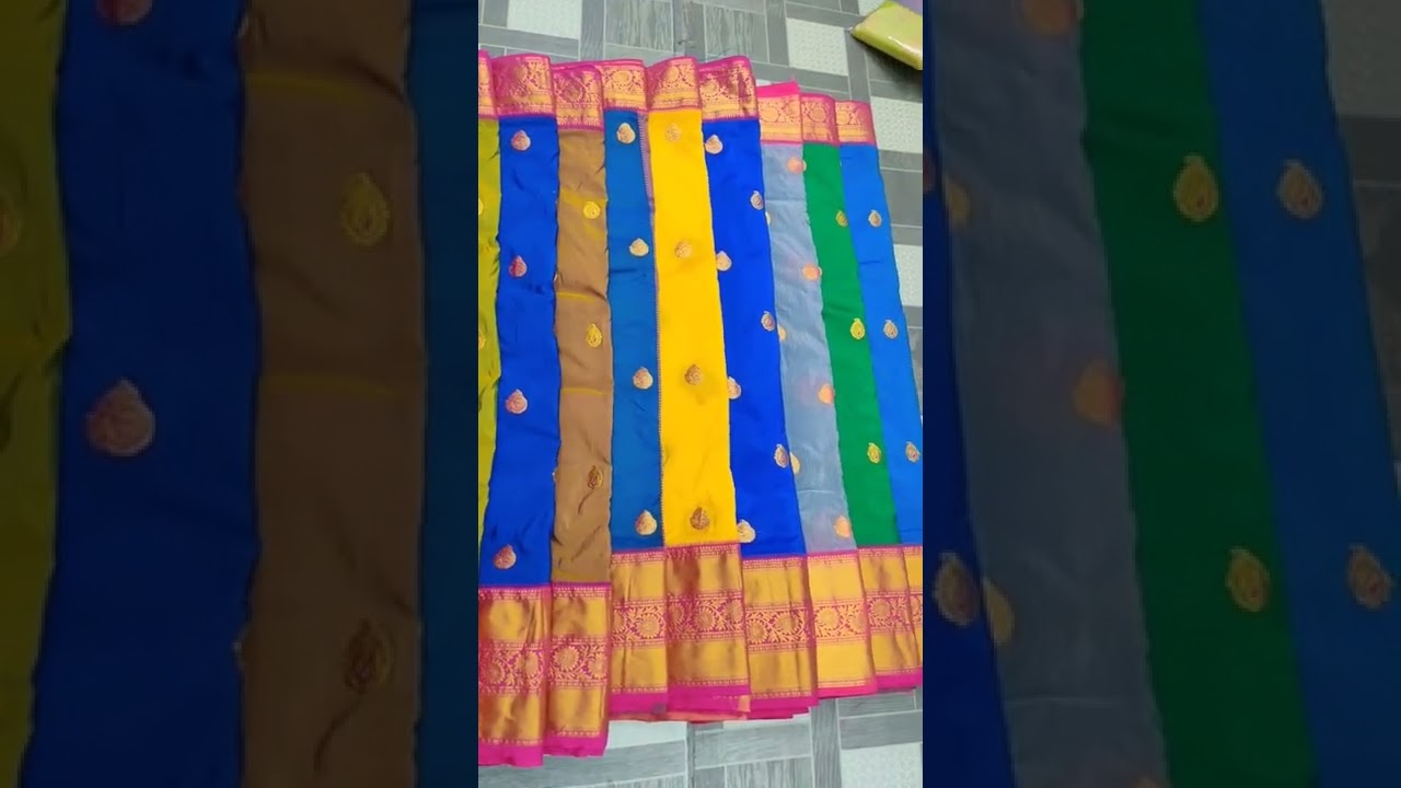 Art silk Meena butta sarees. available in wholesale rates.  contact 9353335655