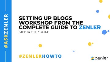 #askzenler - Blog Workshop 🚀 🚀 🚀 🚀