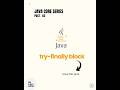 #62 Core Java  -  try-finally block