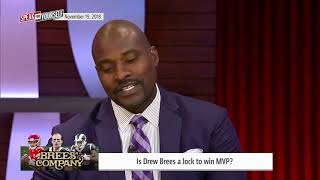 Marcellus Wiley gives reasons why Drew Brees should not be the NFL MVP frontrunner   Nov 19, 2018